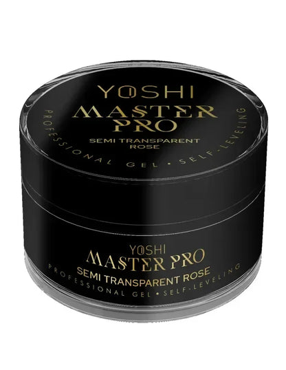 Yoshi Master PRO Gel UV LED Semi Transparent Rose 15 ml - Lady&Oscar