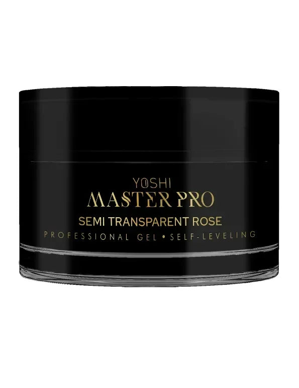 Yoshi Master PRO Gel UV LED Semi Transparent Rose 15 ml - Lady&Oscar