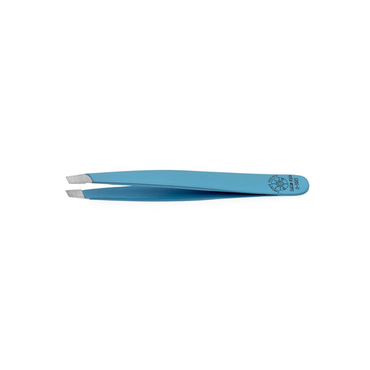 Pinza obliqua tinta unita  fluo cm 9,5  colore AZZURRO