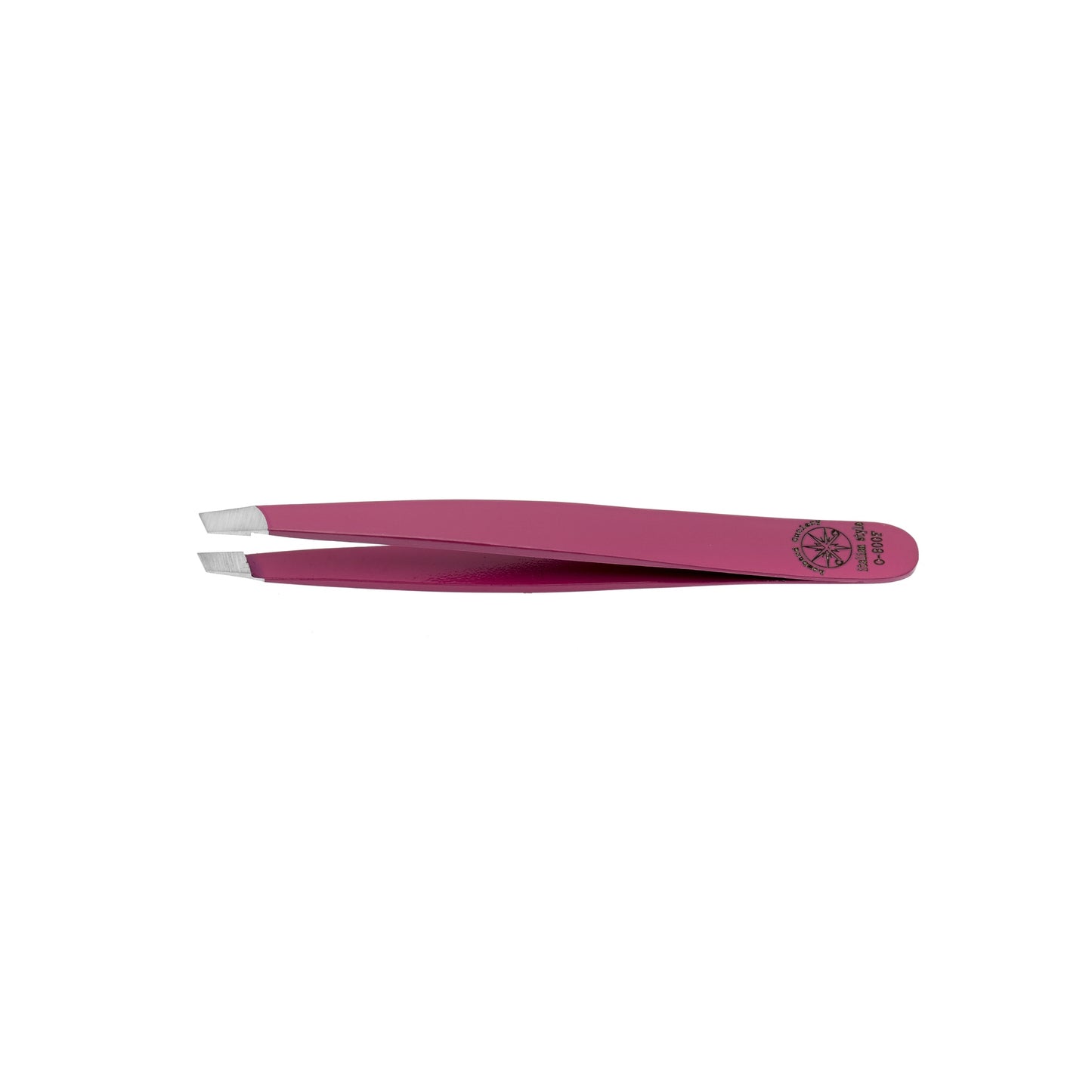 Pinza obliqua tinta unita  fluo cm 9,5  colore FUCSIA