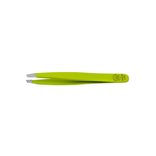 Pinza obliqua tinta unita  fluo cm 9,5  colore VERDE
