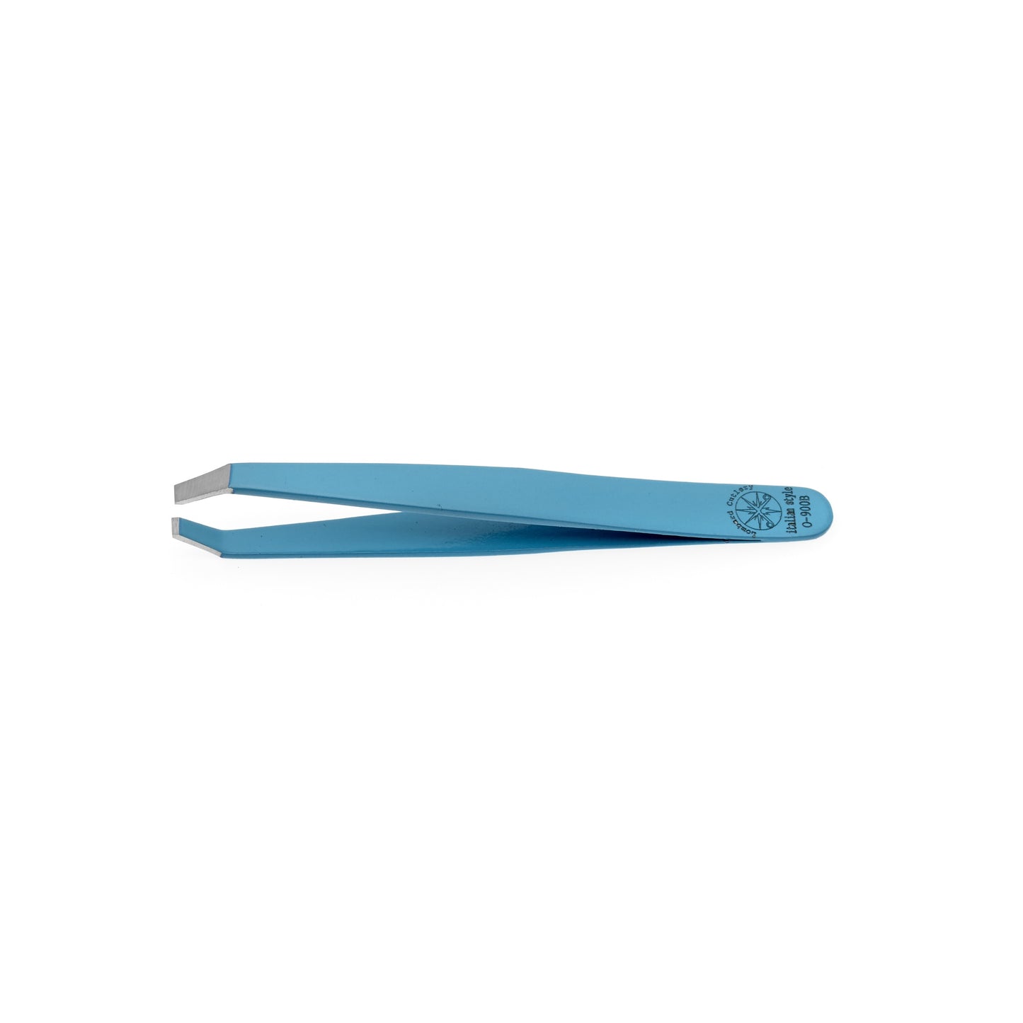 Pinza a granchio  tinta unita fluo cm 9,5 colore AZZURRA