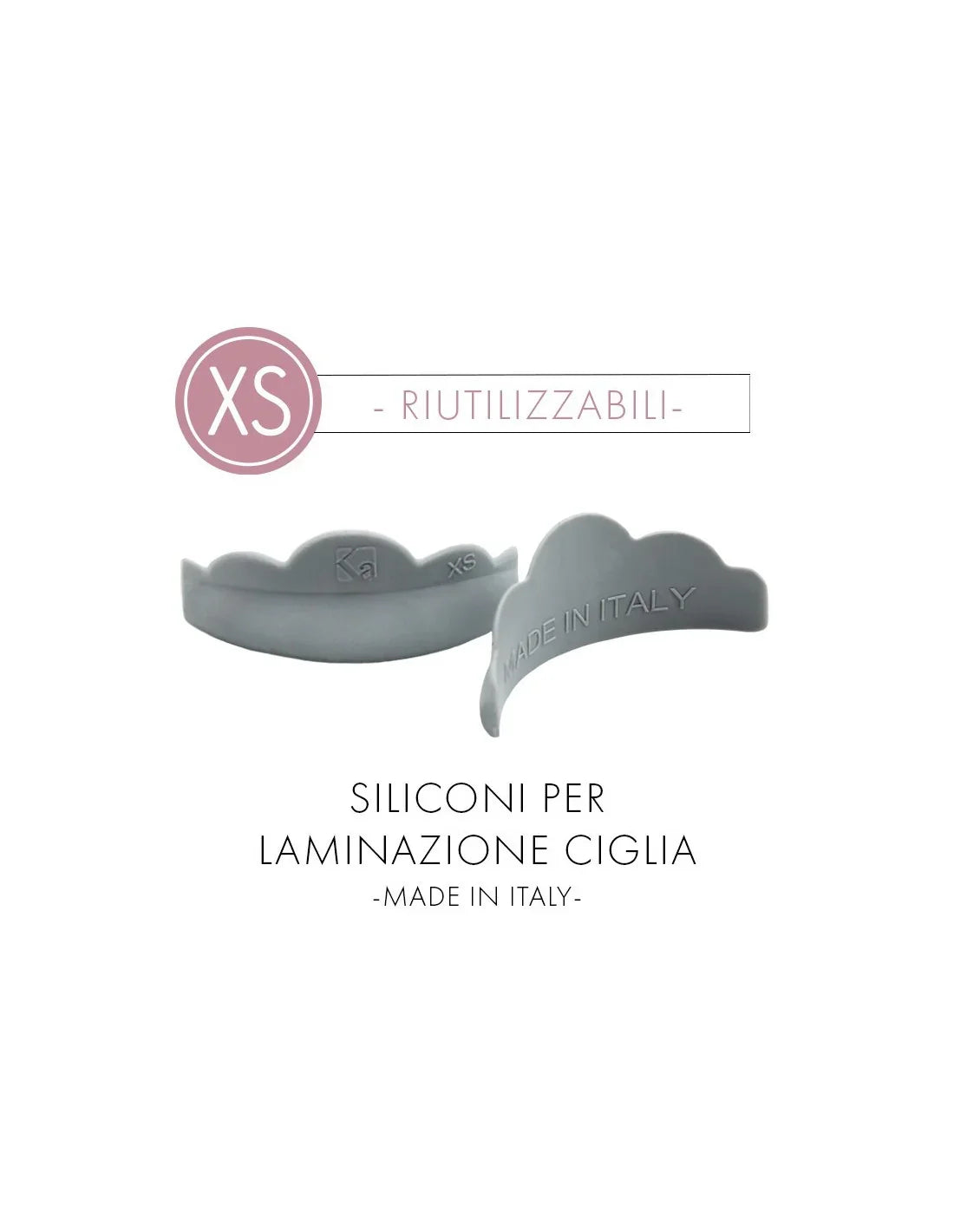 KALENTIN Pads in silicone riutilizzabili XS - Box 8 pezzi (4 paia) - Lady&Oscar
