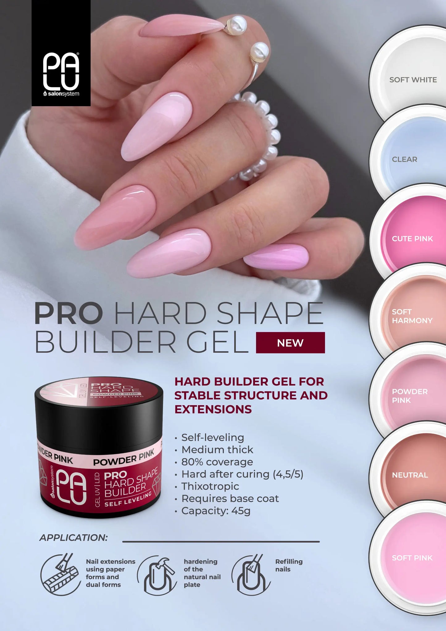 Dettaglio 6 di Palu Pro Hard Shape Soft Harmony 45g