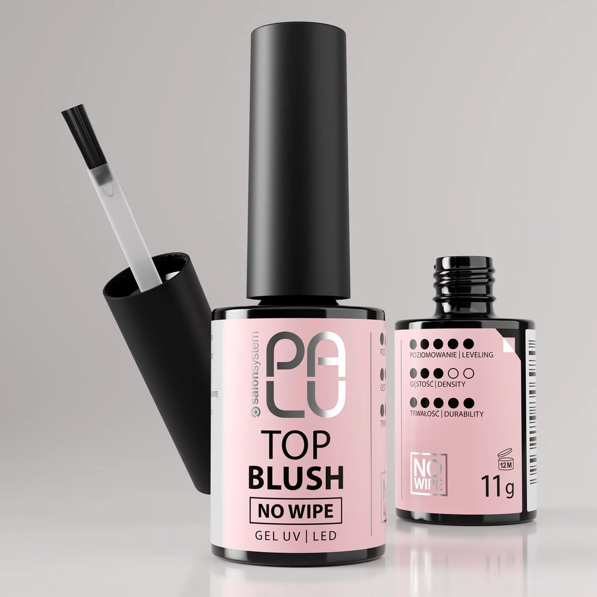 Palu Top Blush No Wipe 11g – top semipermanente rosa delicato semitrasparente, immagine 7