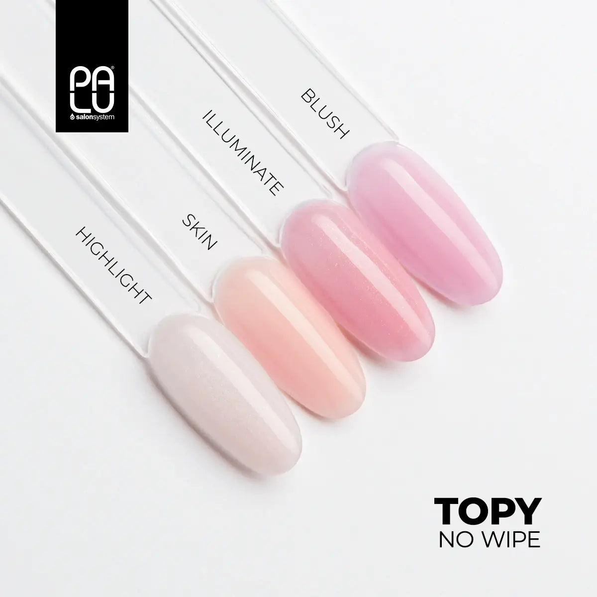 Palu Top Skin No Wipe 11g – top semipermanente nude pesca semitrasparente, immagine 5
