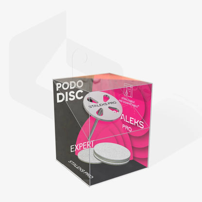 Disco per pedicure PODODISC EXPERT M completo di lima sostituibile grana 180 5 pz (20 mm) - Lady&Oscar