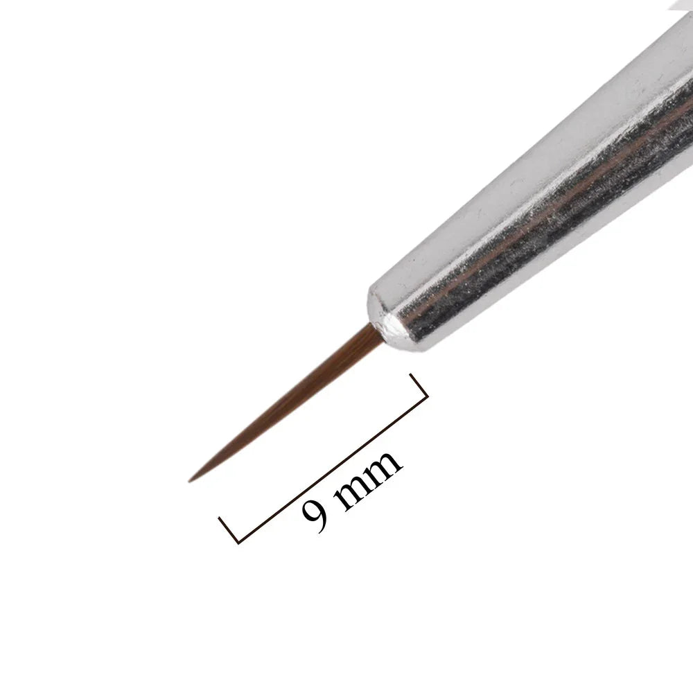 Pennello per nail art nero NTN Premium, misura 00