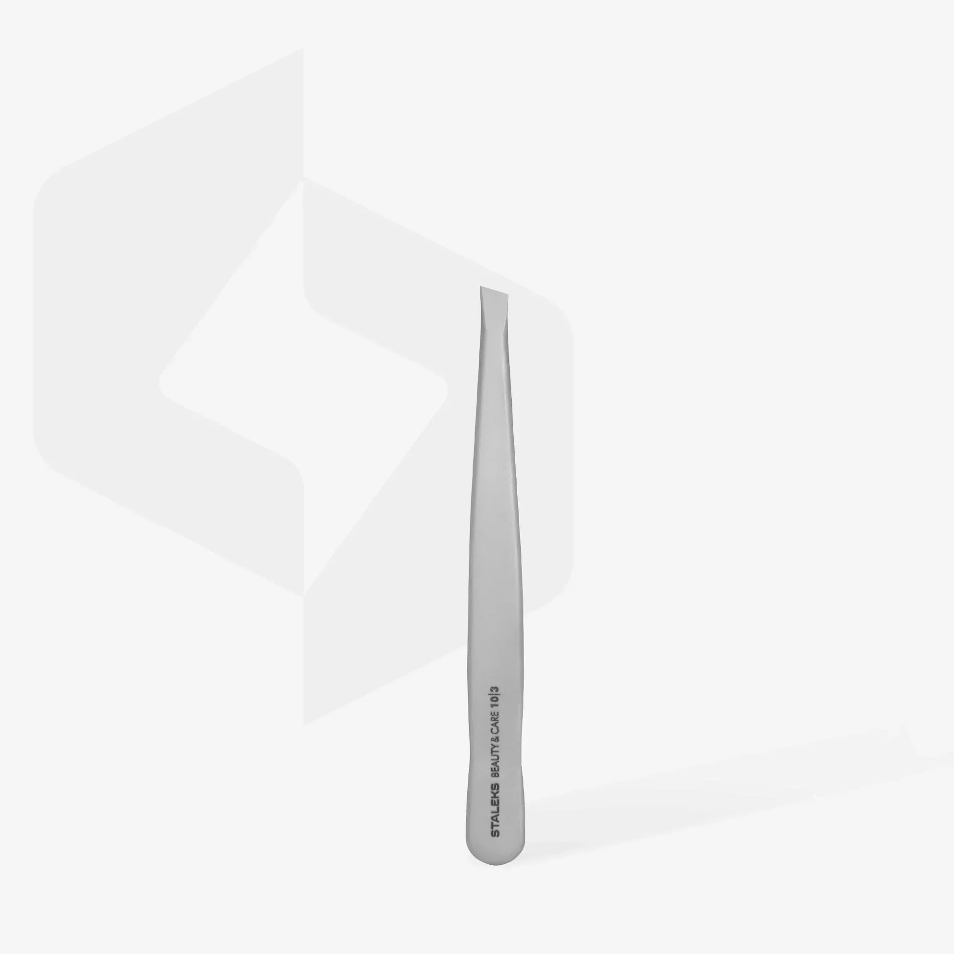 Pinzetta per sopracciglia BEAUTY & CARE 10 TIPO 3 (bordi smussati larghi) - Lady&Oscar