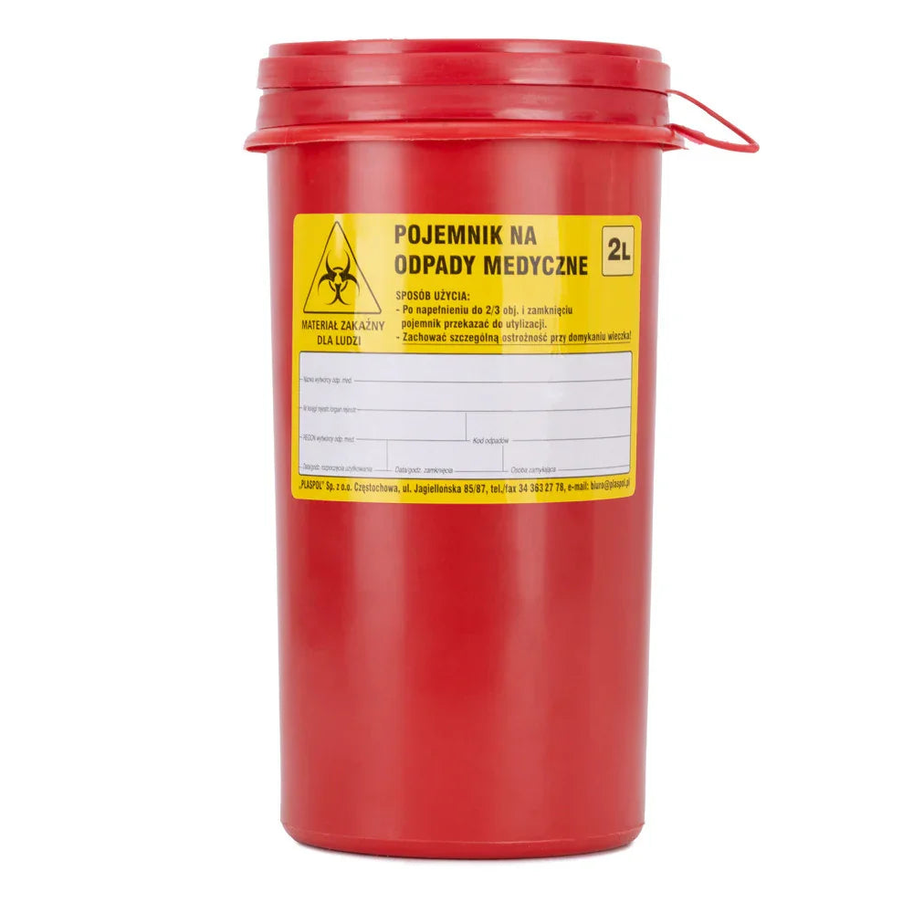 GNB contenitore per rifiuti a rischio biologico