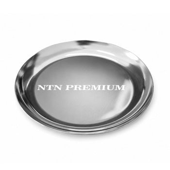 Vassoio metallico per attrezzi NTN Premium, rotondo, argento