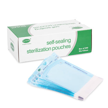 Bustine per sterilizzazione QJMDM 90x135 mm, 200 pezzi