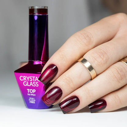 Molly Lac Top Crystal Glass Raspberry 10g - Lady&Oscar