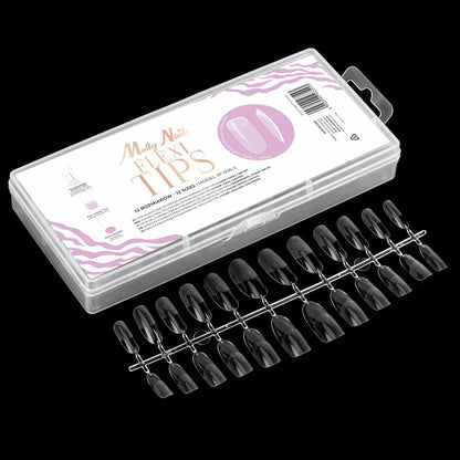 Molly Nails Flexi Tips Oval Trasparente 240pz - Lady&Oscar