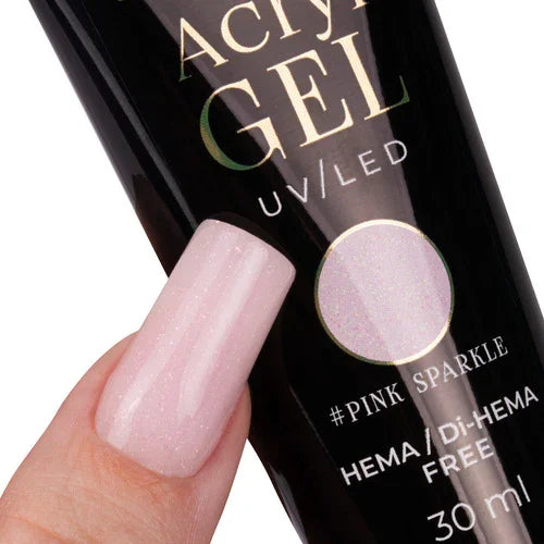 Molly Lac Acryl gel Pink Sparkle 30ml (tube) - Lady&Oscar