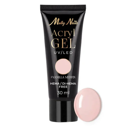 Molly Lac Acryl gel Vanilla Muffin 30ml (tube) - Lady&Oscar