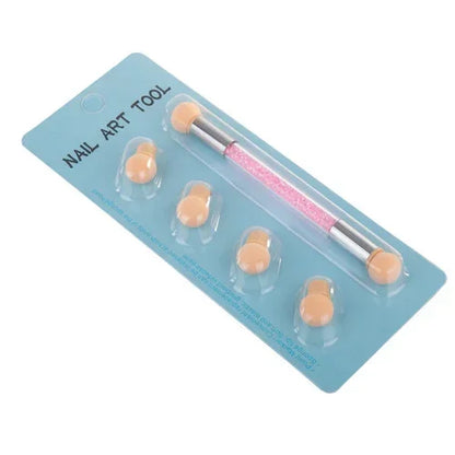 GNB Doppio pennello con spugna ombre e nail art - zirconia pink - Lady&Oscar