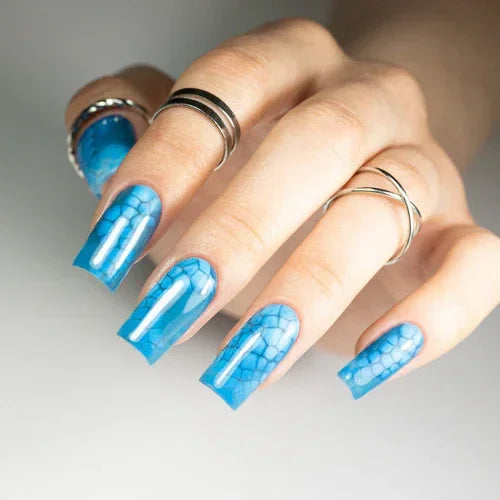 Molly Lac Top Crystal Glass Baby Blue 10g - Lady&Oscar
