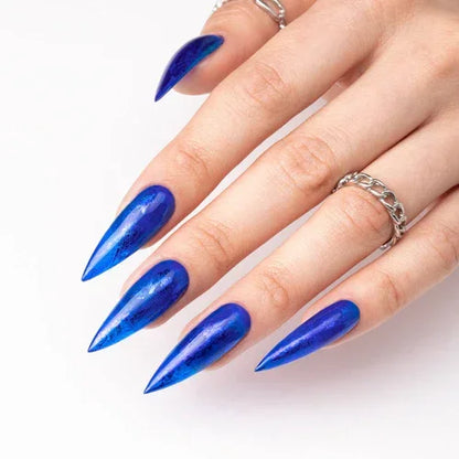 Molly Lac Top Crystal Glass Blue 10g - Lady&Oscar