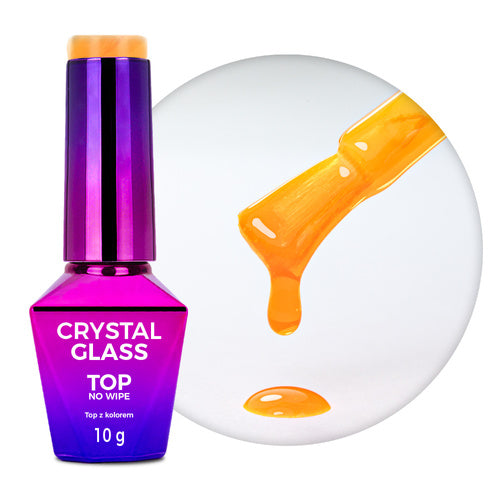 Molly Lac Top Crystal Glass Orange 10g