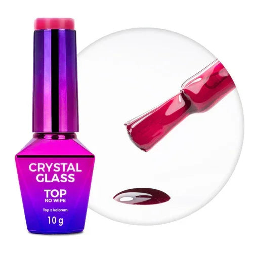 Molly Lac Top Crystal Glass Raspberry 10g - Lady&Oscar
