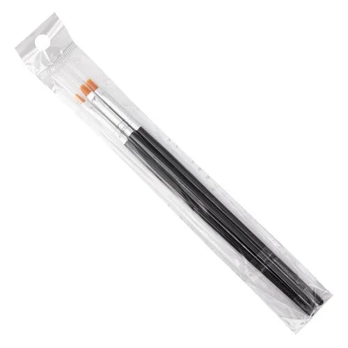 GNB Manicure brush gel + nail art - 3 pcs nero - Lady&Oscar