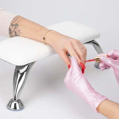 Alle Lac Supporto per Manicure con gambe - white and silver - Lady&Oscar