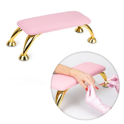 Alle Lac Supporto per Manicure con gambe - pink and gold - Lady&Oscar