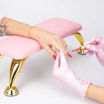 Alle Lac Supporto per Manicure con gambe - pink and gold - Lady&Oscar