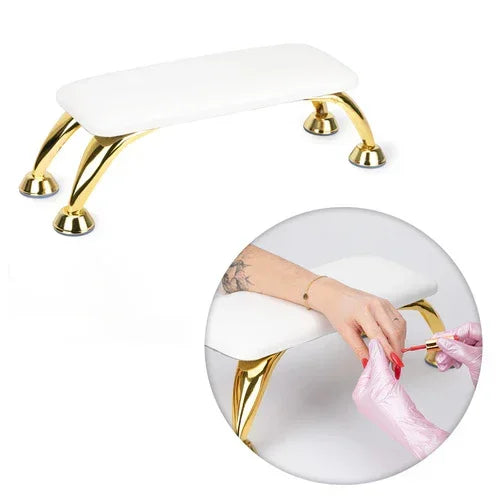 Alle Lac Supporto per Manicure con gambe - white and gold - Lady&Oscar