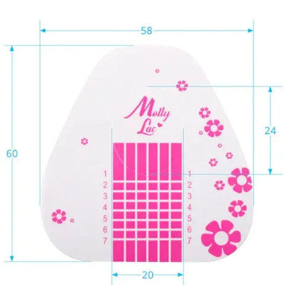 Molly Lac Cartine flower pink 500pz - Lady&Oscar