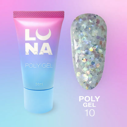 Lunamoon Poly Gel nr 10 30ml