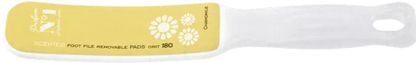 Raspa con abrasivi intercambiabili grana 100/180 aroma CAMOMILLA