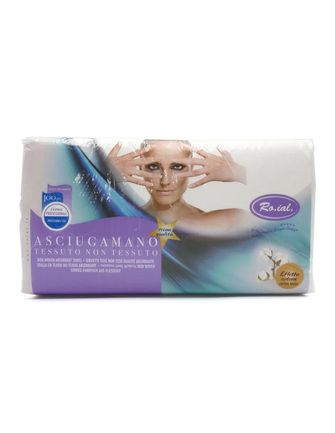 RO.IAL ASCIUGAMANO 45X80 CARTA SECCO GOFFRATA - Lady&Oscar