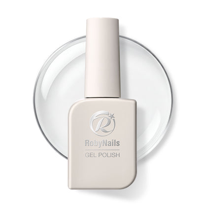 Gel Polish Base&Top Coat 8 ml RobyNails smalto semipermanente
