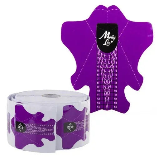 Molly Lac - Nail form - Stiletto Viola - 500pz - Lady&Oscar