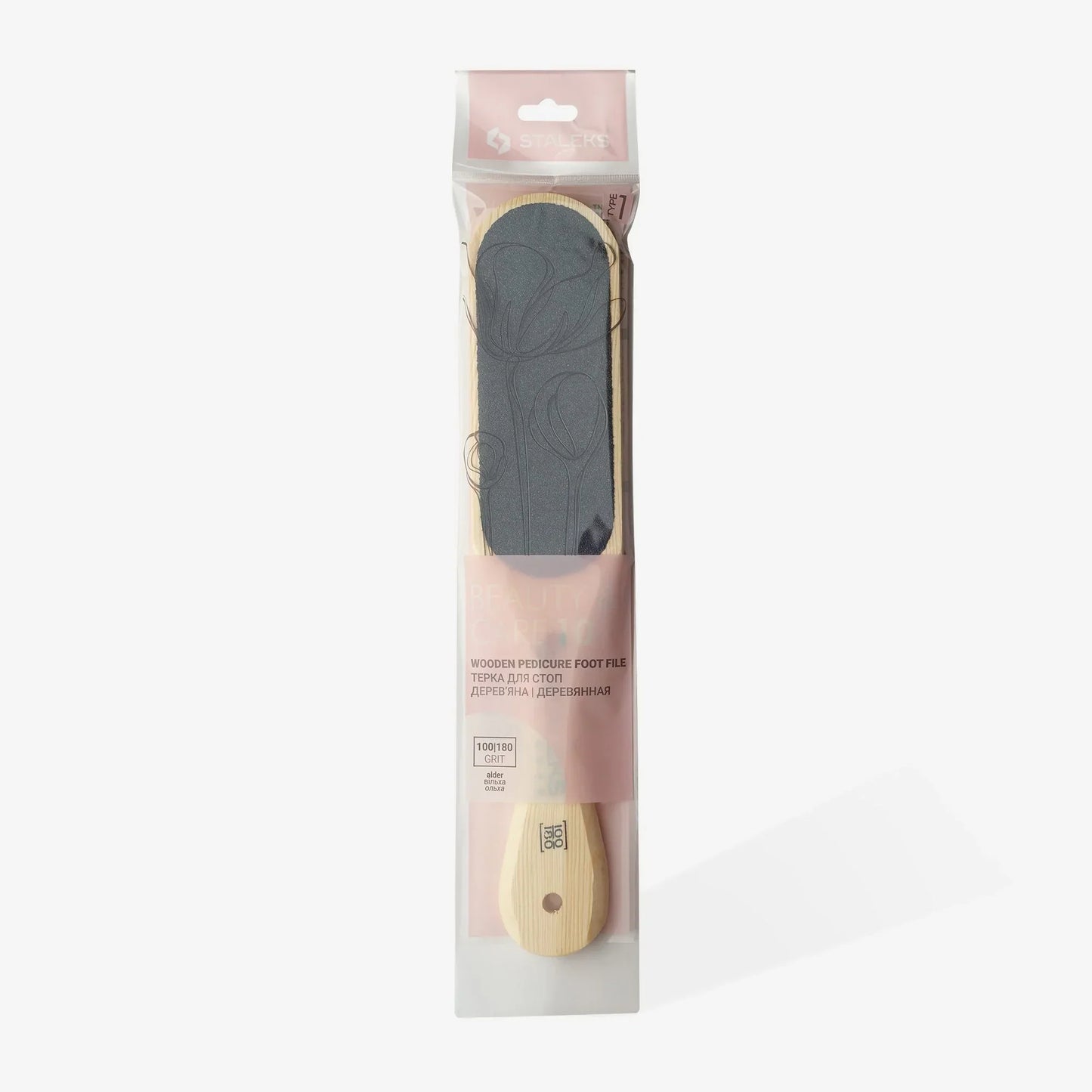 STALEKS Lima per piedi in legno BEAUTY & CARE 10 TIPO 1 grana 100/180 - Lady&Oscar