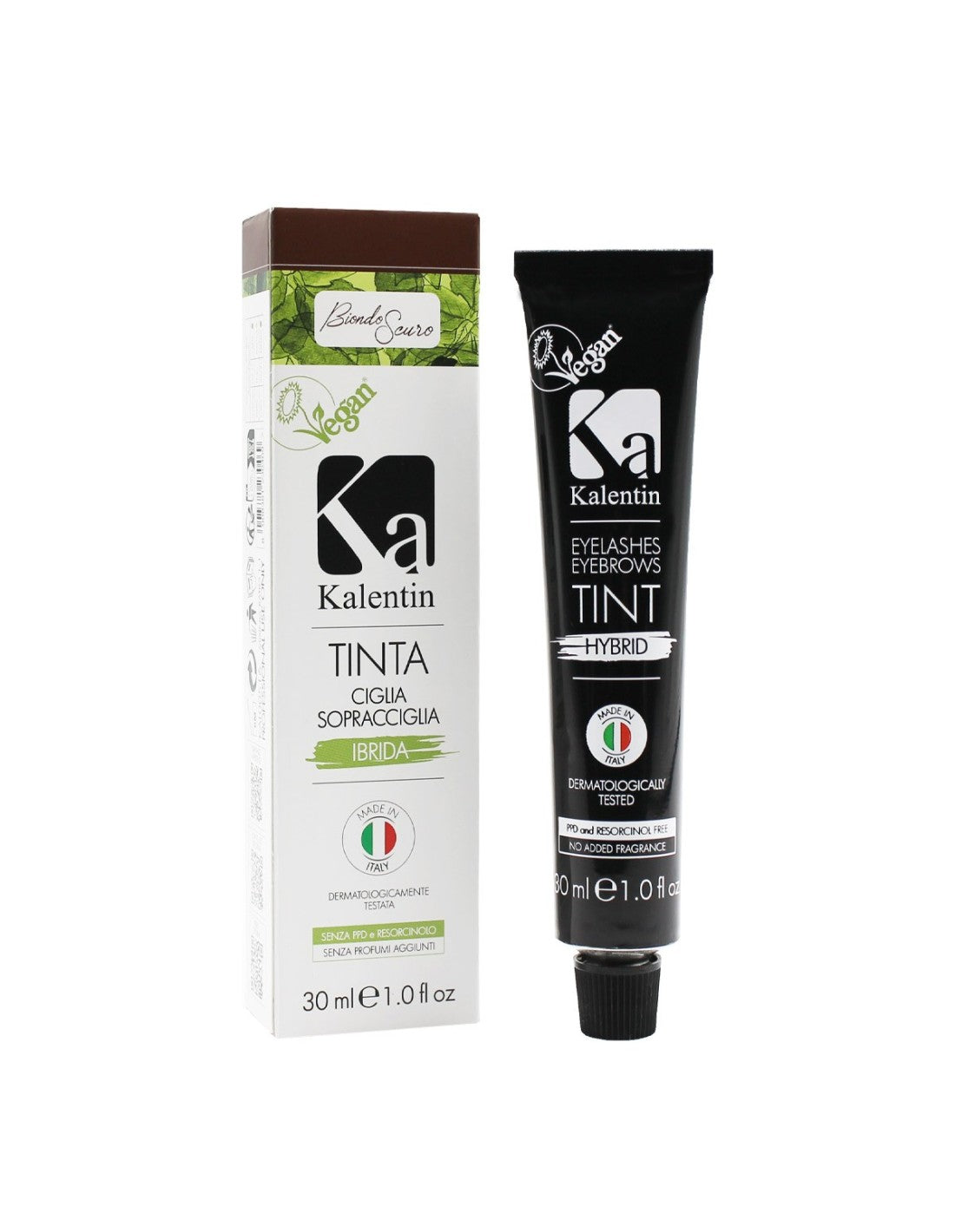 Kalentin Tinta Ciglia/Sopracciglia Ibrida Biondo Scuro 30ml
