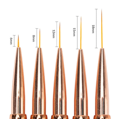 GNB Nail art tools ombre n 1 (5 pcs) - Lady&Oscar