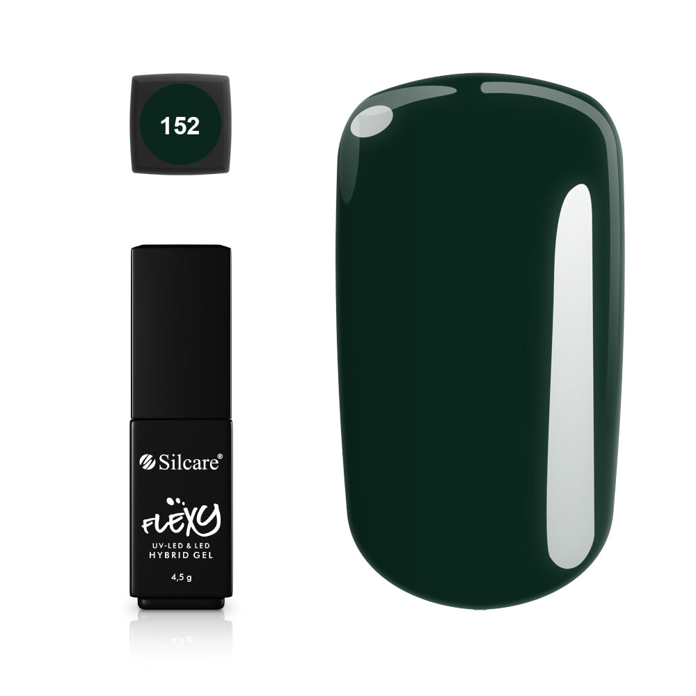 Silcare - Flexy Hybrid Color Gel - Emerald 4,5g