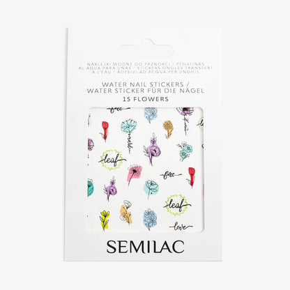 Semilac - Art Stickers - Adesivi ad Acqua