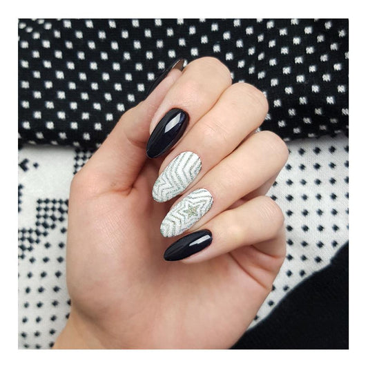 Semilac - Semipermanente Color 7ml - Super Cover Perfect Black 300 - Lady&Oscar