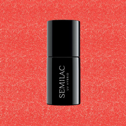 Semilac - Love Is In The Nails - 392 Red Heartbreaker 7ml
