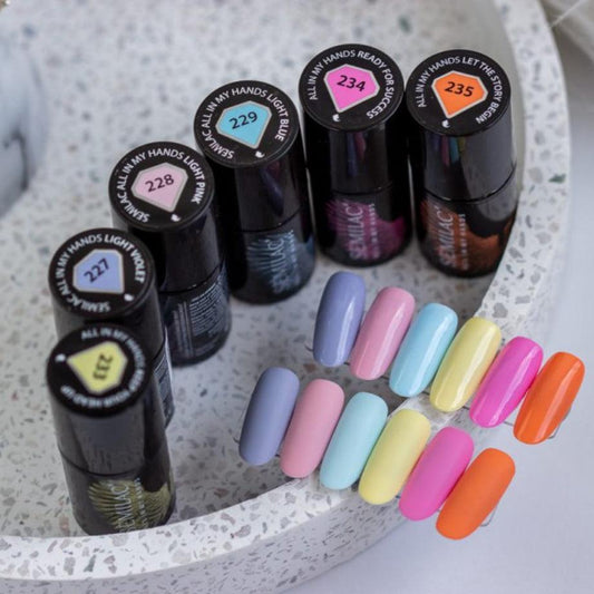 Semilac - Semipermanente Color 7ml - All In My Hands Collection - Lady&Oscar