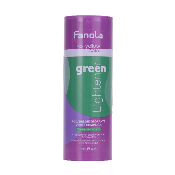 Fanola - No Yellow Color - Lighten Green 450g