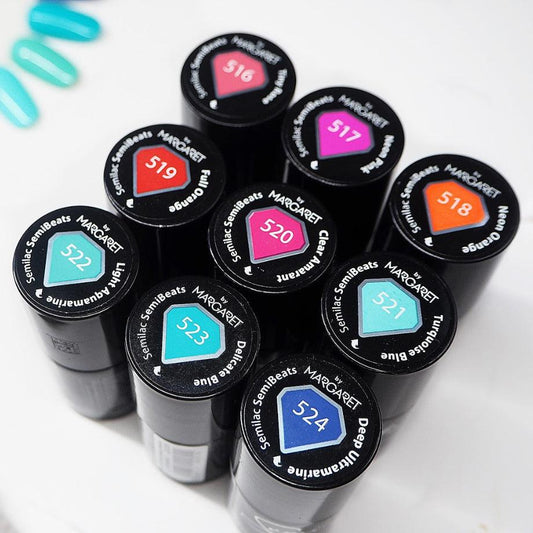 Semilac - Semipermanente Color 7ml - SemiBeats Collection - Lady&Oscar