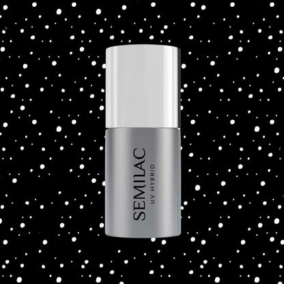 Semilac - Top No Wipe Sprinkles White T19