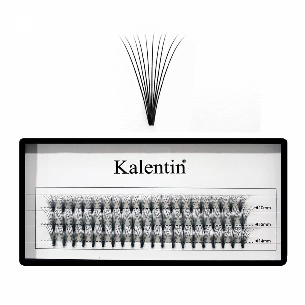 Kalentin - Ciuffetti Ciglia 10 peli 10mm (0,10)