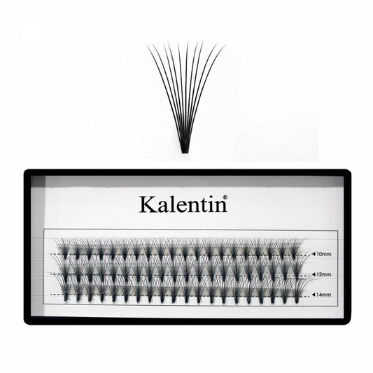 Kalentin - Ciuffetti Ciglia 10 peli 12mm (0,10)
